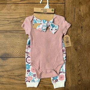 Baby girl 3 piece set